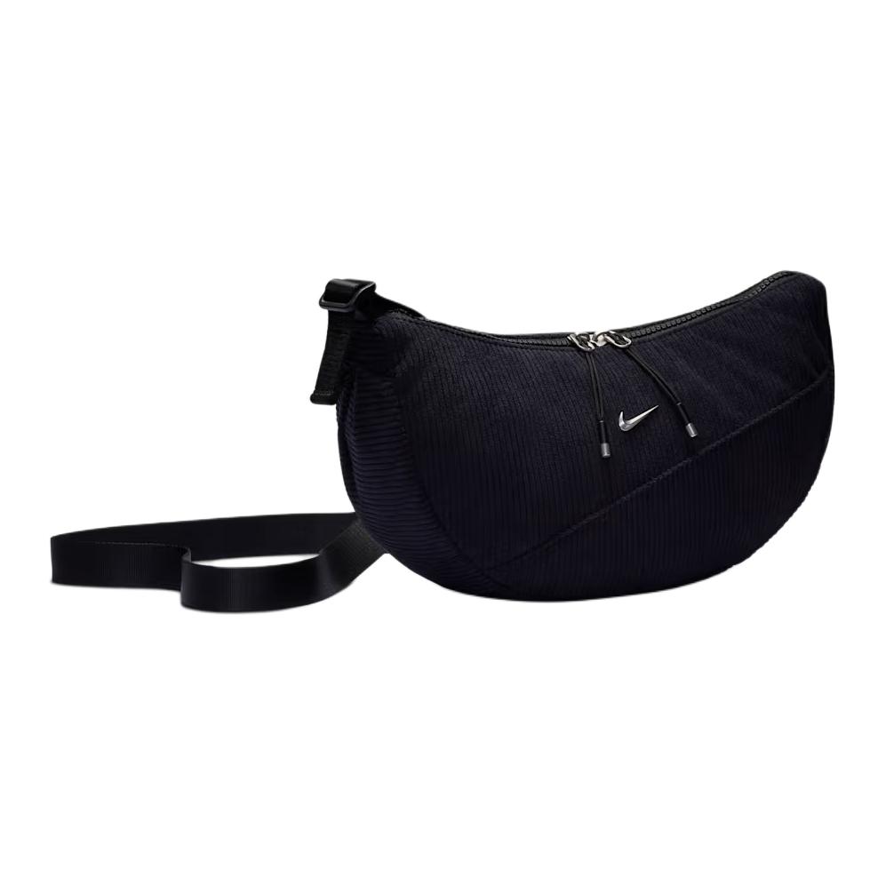 Nike Aura Fabric Shoulder Bag Unisex Black