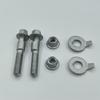 2x Front Adjustable Camber cam Bolt 14mm 81260 Easy to Install Auto Parts