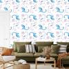 Dinosaurs and palm trees wallpaper for living room and bedroom 50x1000