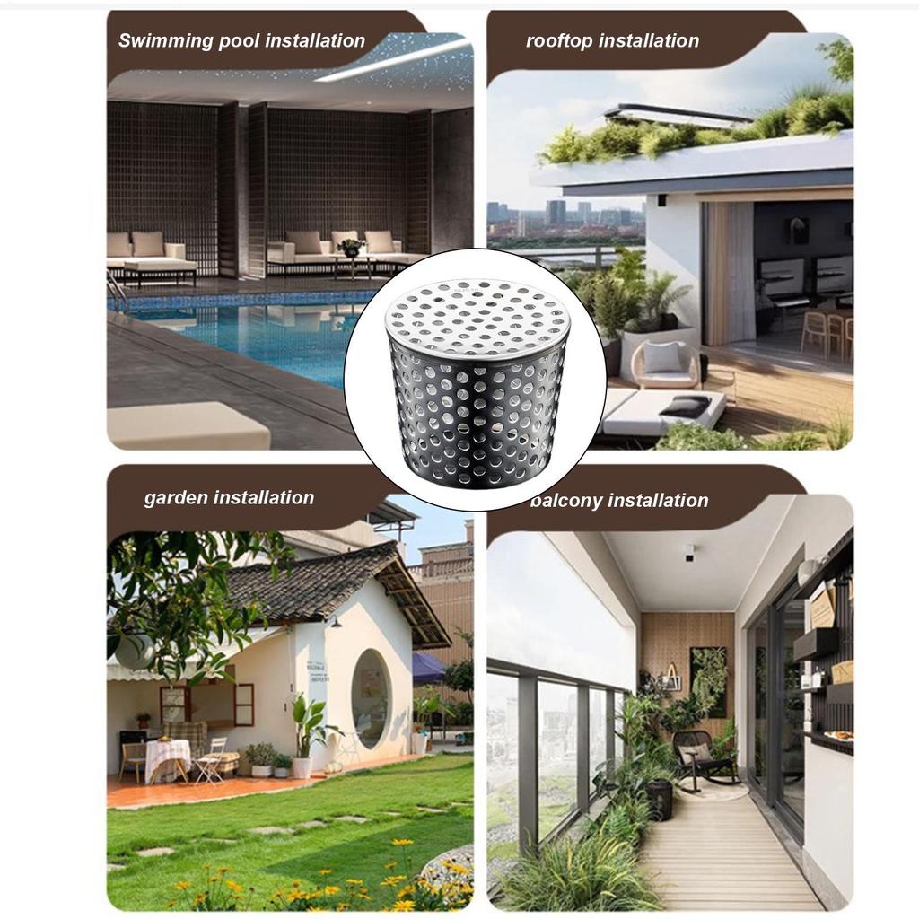 304 Stainless Steel Drain Guards For Gutters Outdoor Gutter Cleaning Tool Gutter Cleaning Tool Gutter Guard