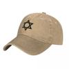Бейсбольная кепка Star Of David Flag of Jerusalem Classic Unisex-Teens Washed Trucker Hat Оптовая продажа Custom Kpop Baseball Caps Gift