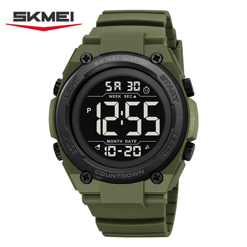 SKMEI 2713 мужские часы Новая мода Спортивные Цифровые Электронные Часы Хронограф Водонепроницаемые Многофункциональные Мужские Часы