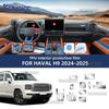 Для HAVAL H9 2024 2025 ТПУ Пленка для интерьера автомобиля Прозрачная Защитная наклейка от царапин на экран управления GPS, стеклоподъемник PPF