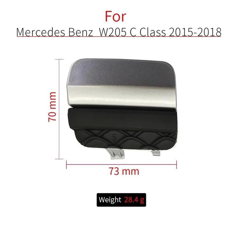 Car Rear Bumper Tow Hook Cover Cap For Mercedes Benz C Class W205 C180 C200 C220 C250 C300 2058850256 2015-2018 Black White Blue