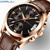 CRRJU-2217 Men's Multi-functional Watch New Belt Business Casual Watch for Men