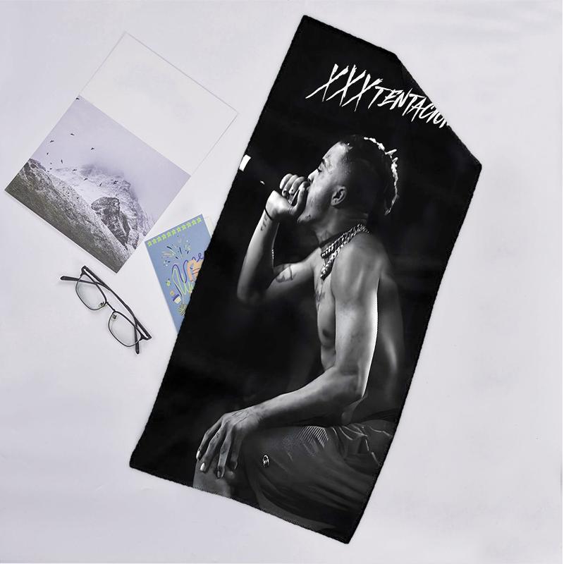 Модное пляжное полотенце Xxxtentacion: Идеально для летних приключений Мягкое, впитывающее и быстросохнущее, подходит для плавания и купания
