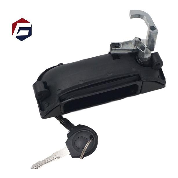 МЕХАНИЗМ ручки правой передней двери автомобиля с 2 ключами, металлическая дверная ручка, подходит для RHD 701837206 для T4 Transporter MK IV