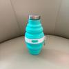 Silicone Collapsible Water Bottles Retractable Folding Drink Cups Reusable Hiking Cups  for Outdoor