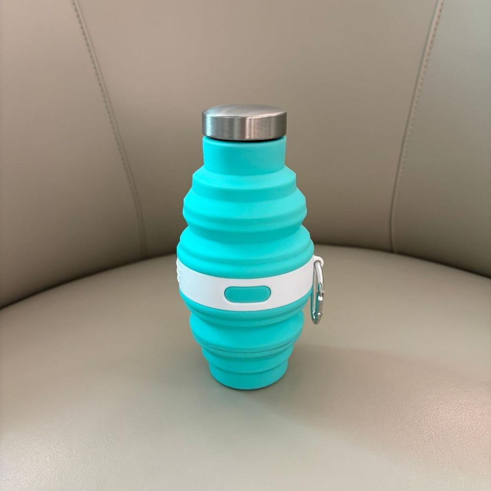 Silicone Collapsible Water Bottles Retractable Folding Drink Cups Reusable Hiking Cups for Outdoor