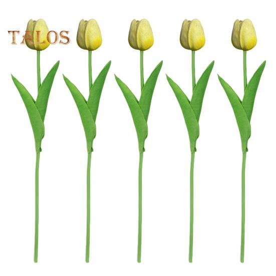 5 шт. Имитация тюльпана 34 см Искусственный тюльпан Поддельные цветы Искусственный тюльпан оптом Подарок на День матери для вазы Главная Кухня Свадьба Весна Украшения для вечеринки