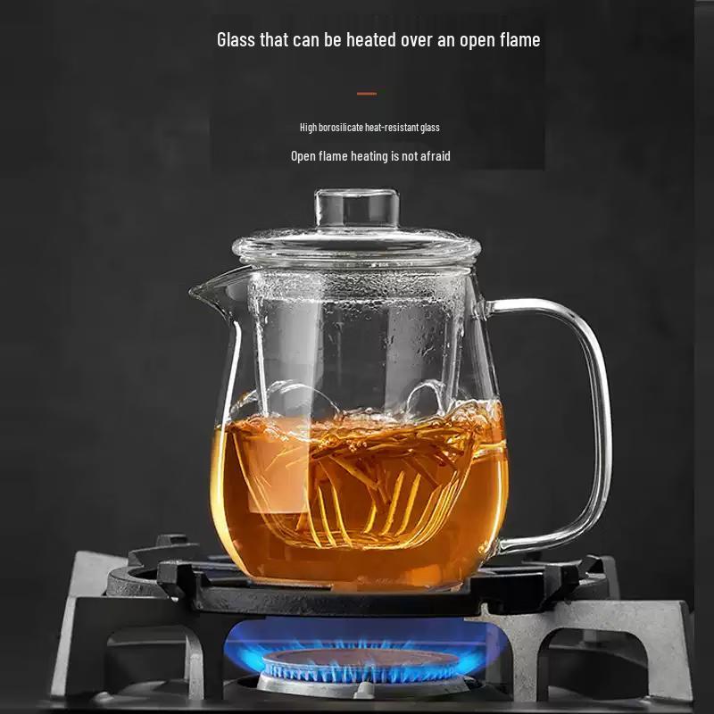 Yihucha Handmade Heat-Resistant Glass Teapot