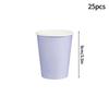 Birthday Party Tableware Set Pink Purple Disposable Paper Plates Napkins Cups Party Decor Wedding Baby Shower Party Supplies