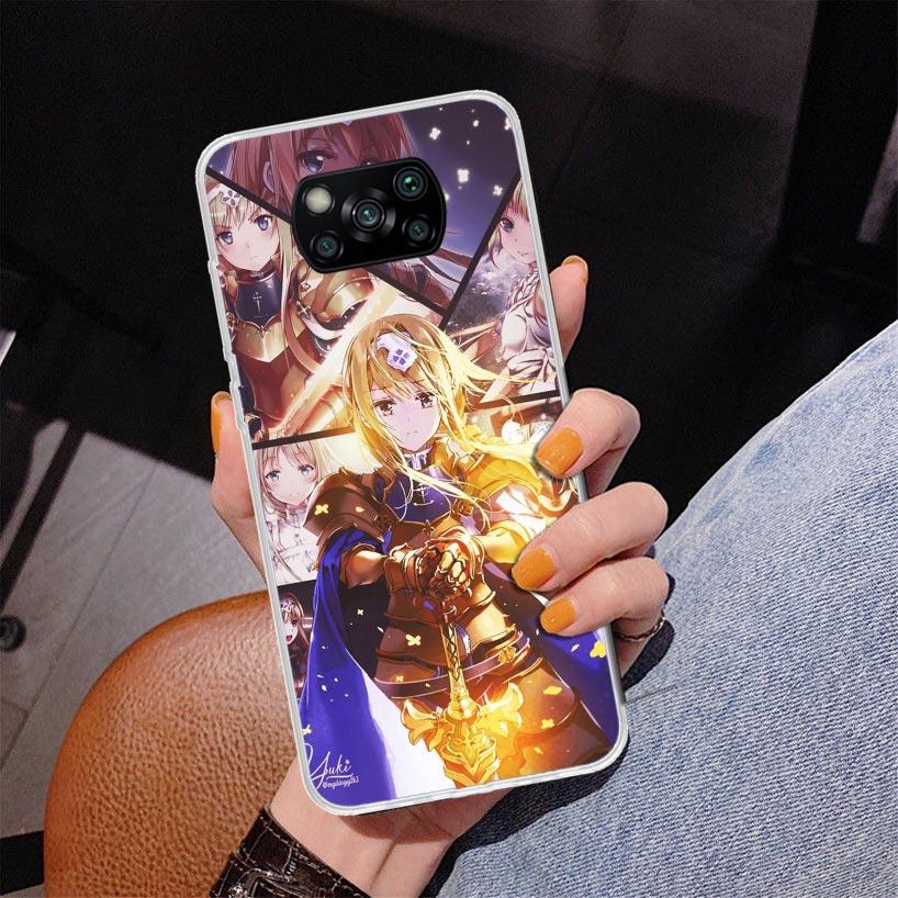 Fate Zero Stay Night Saber Phnoe Case for Xiaomi Poco X5 X6 X7 Pro X4 Gt F7 Ultra M8 M7 Redmi 15C 15 13C 13 12C 12 Unique Cover