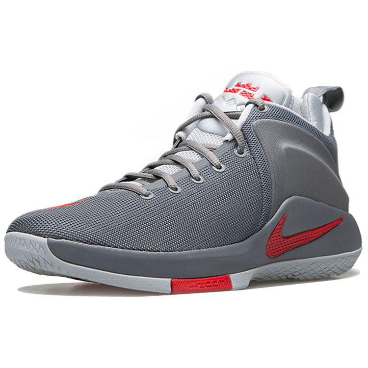Nike Баскетбольные кроссовки Zoom Witness EP Мужские кроссовки Серый Красный 884277-005