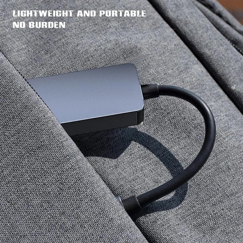 2500 Мбит/с USB 3,0 Type-C Ethernet к RJ45 2,5G USB2.0, проводной адаптер-конвертер, сетевой концентратор для Windows 8,1/10/11 для ПК, ноутбука