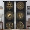 Ретро Mystic Eye Blackout Curtain для комнаты 2-панельные шторы для спальни, перегородки, жалюзи, украшения для Хэллоуина, гостиной, кухни