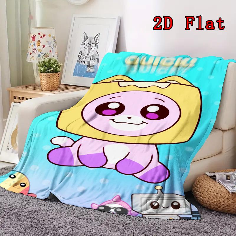 Foxy 2D Flat Pattern Flannel Blanket High quality All Seasons Warmth and Comfort Perfect for Christmas Gifts.MMT0918374