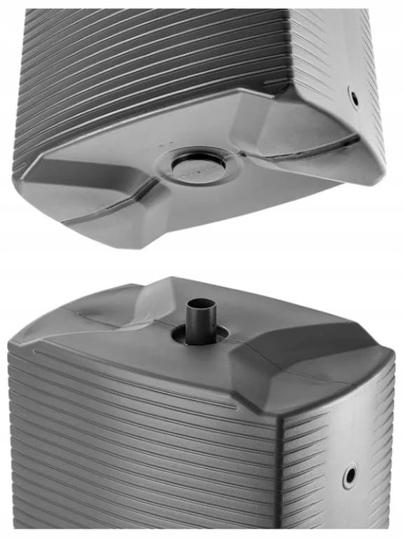 Modular anthracite rainwater tank 125L