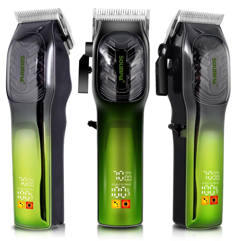 Машинки для стрижки волос для мужчин Профессиональные беспроводные парикмахерские машинки для стрижки волос Уход за волосами Аккумуляторный триммер для бороды