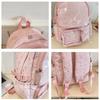 Laptop Bag Oxford Cloth Star Backpack Print Students School Bag Jk College Style Transparent Itabag Daily
