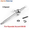 5-ступенчатая механическая стандартная хромированная короткая коробка передач для Hyundai Accent 00-05 Elantra 01-06 Tiburon 01-09 для KIA Spectra 2004.5-08
