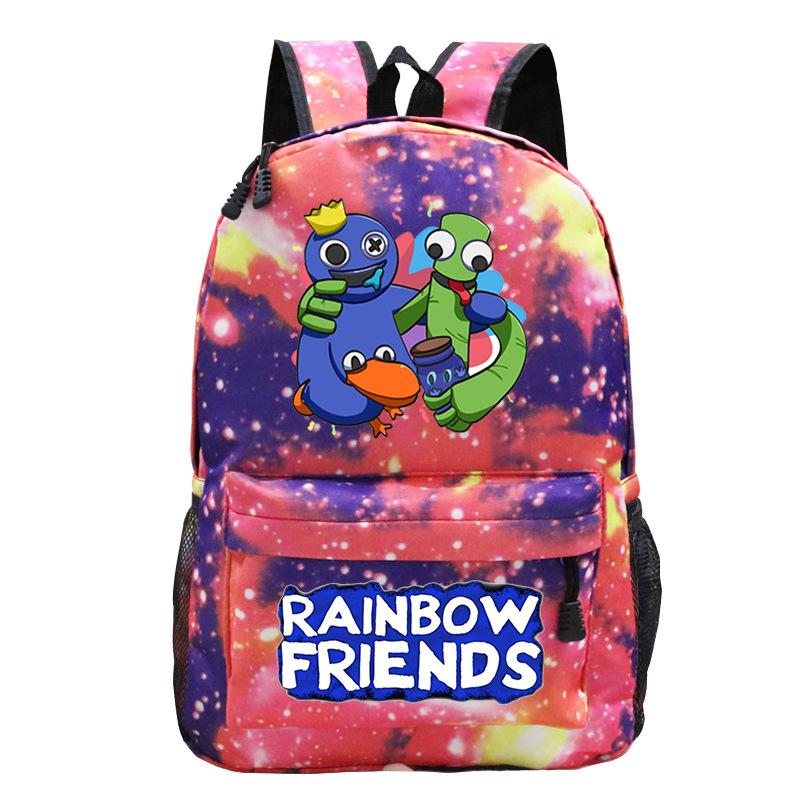 Game Merchandise Cartoon Print Junior High School Student High School Bag Outdoor Leisure Travel Backpack