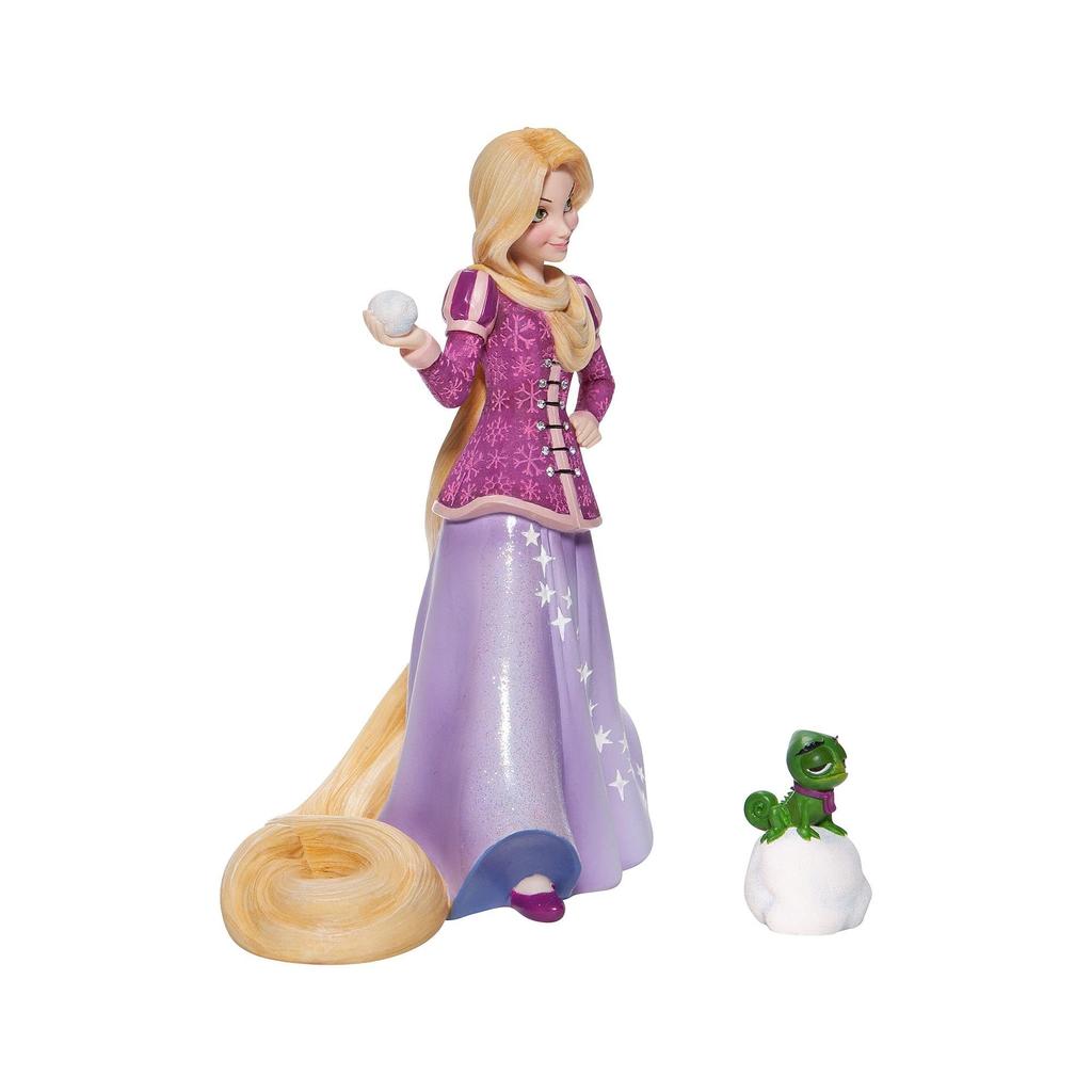 Enesco Disney Showcase Запутанные Рапунцель Праздничная Принцесса и Паскаль Многоцветная Фигурка, 8,31 дюйма,