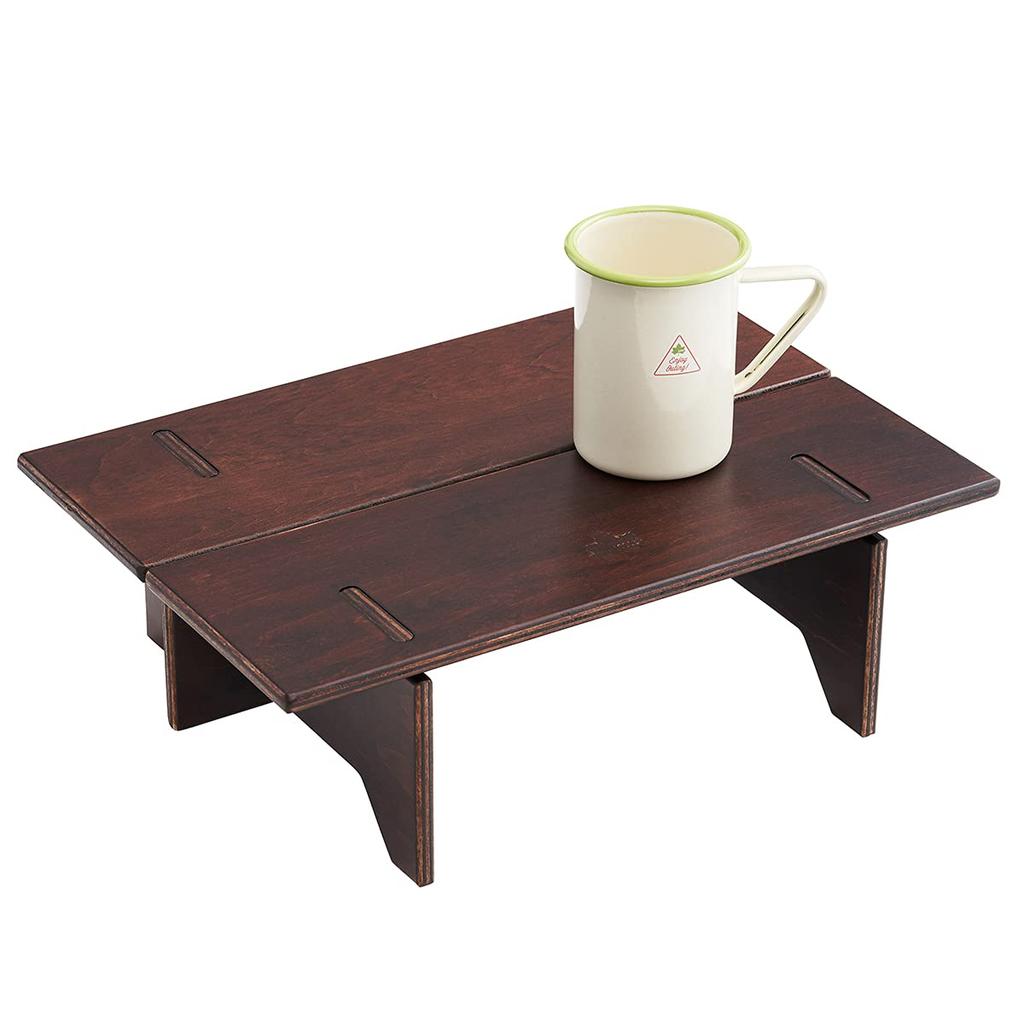 LOGOS Assem Wood Solo Table 73188059 Brown (approx.) 36cm W X 25cm D X 11cm H