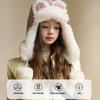 Теплая шапка с ушками, плюшевая шапка-бини, новые шапки для защиты ушей, зима