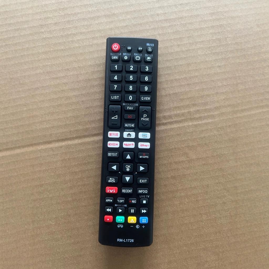 Suitable for LG TV remote control universal tv remote control replacement RM-L1726
