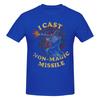 Unisex I Cast NonMagic Missile Funny Wizard Parody Meme Trendy T Shirt Vintage Cotton Unisex Tshirt