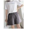 Loose Linen Cotton Hemp Plus Size Student Sports Casual Shorts Women's Wide Leg Pants