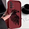 Чехол для телефона 'Орел' для Samsung Galaxy A03 A04 A05 A21S A23 A33 A34 A35 A50 A53 A55 A71 A73 5G Ударопрочный ТПУ Мягкий Чехол Coque
