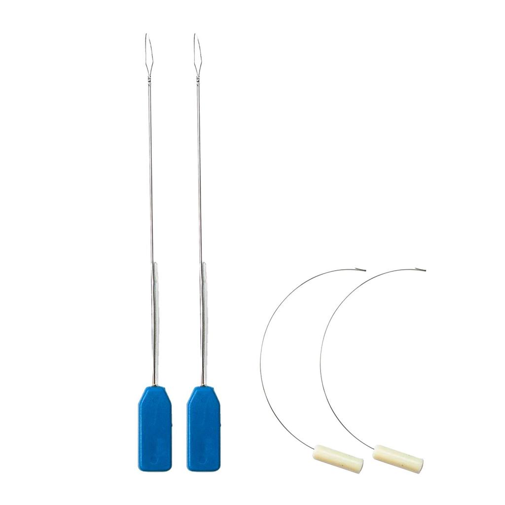 Sewing Machine Needle Threader Easy to Install Needlework Long Handle Needle Threader Household Professional for Sewing Parts