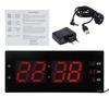 LED Calendar Clock Innovative Night Light Electronic Wall Clock for Home Office LaboratoryEU Plug