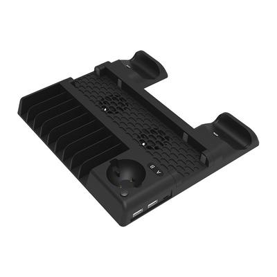 Для PS4 / Slim / Pro Host многофункциональная охлаждающая подставка P4 / Move Handle двухместная зарядная стойка для дисков