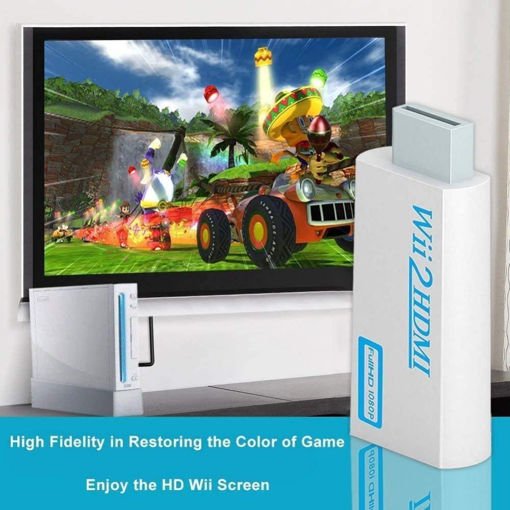 Wii to HDMI HD Converter / Wii-to-HDMI Gaming Converter