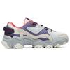 Fila Fusion Трассирующая ткань Синтетическая кожа Коровья кожа Замша На шнуровке Низкие папины кроссовки Женские кроссовки Светло-фиолетовый T12W135207FGL