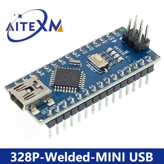 Mini / Type-C / Micro USB Nano 3.0 с загрузчиком совместимый Nano контроллер для arduino CH340 USB драйвер 16Mhz ATMEGA328P