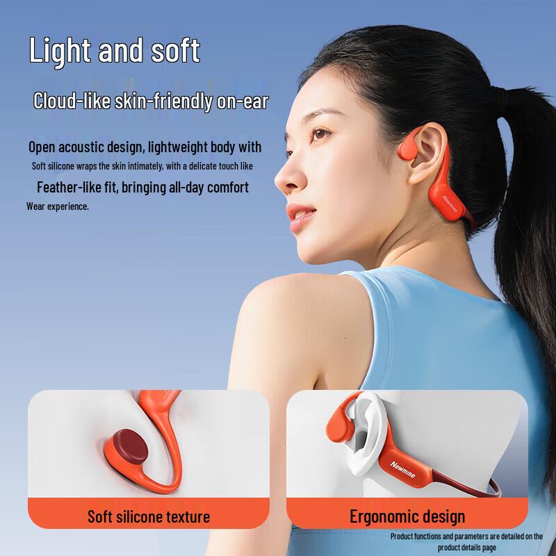 Newmine G10 Bone Conduction Sports Wireless Bluetooth Earphones IPX8 Waterproof