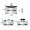 1Pcs Aluminum Magnesium Alloy HiFi Audio Isolation Feet  for Speaker Amplifier DAC