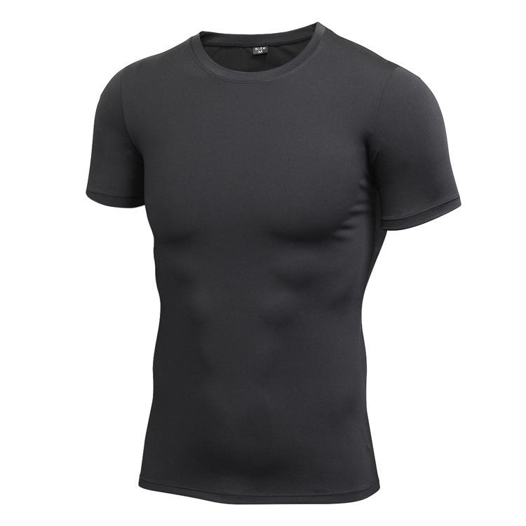 Men's PRO Quick-Dry Running Tights T-Shirt 4001 - High Elastic Stretch Fitness Sport Shirt