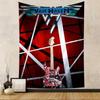 Van Halen Retrorock Band Hanging Bohemian Tapestry Hanging Tarot Hippie Wall Rugs Dorm Japanese Tapestry