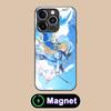 Чехол для мобильного телефона Wuthering Waves Phoebe Glass MagSafe для iPhone 17 16 15 14 13 12 11 Air Pro Max Plus Mini Цветная крышка