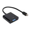 Адаптер-конвертер Mini DP (папа) на VGA (мама), кабель, ABS, для ПК-компьютера ThinkPad, черный