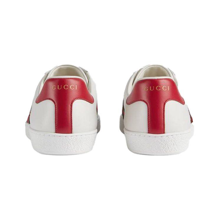 GUCCI Ace Cat Motif Low-top Sneakers 663219 1XG60 9065