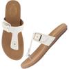 Shoetopia Solid White Flats For Women /Eu40