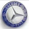 Car Metal 57mm Front Hood Badge Logo For Mercedes Benz AMG W203 W204 W205 W212 W213 GLC GLA GLB A0008171901 Sticker Accessories BP4