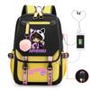 Harajuku Simple and Versatile Aphmau Junior High School Student School Bag Female Lightweight Large Capacity Middle School Student Backpack