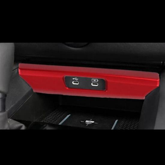 Красная панель-заглушка USB-розетки для Honda Accord 2023 2024 2025 11-го поколения